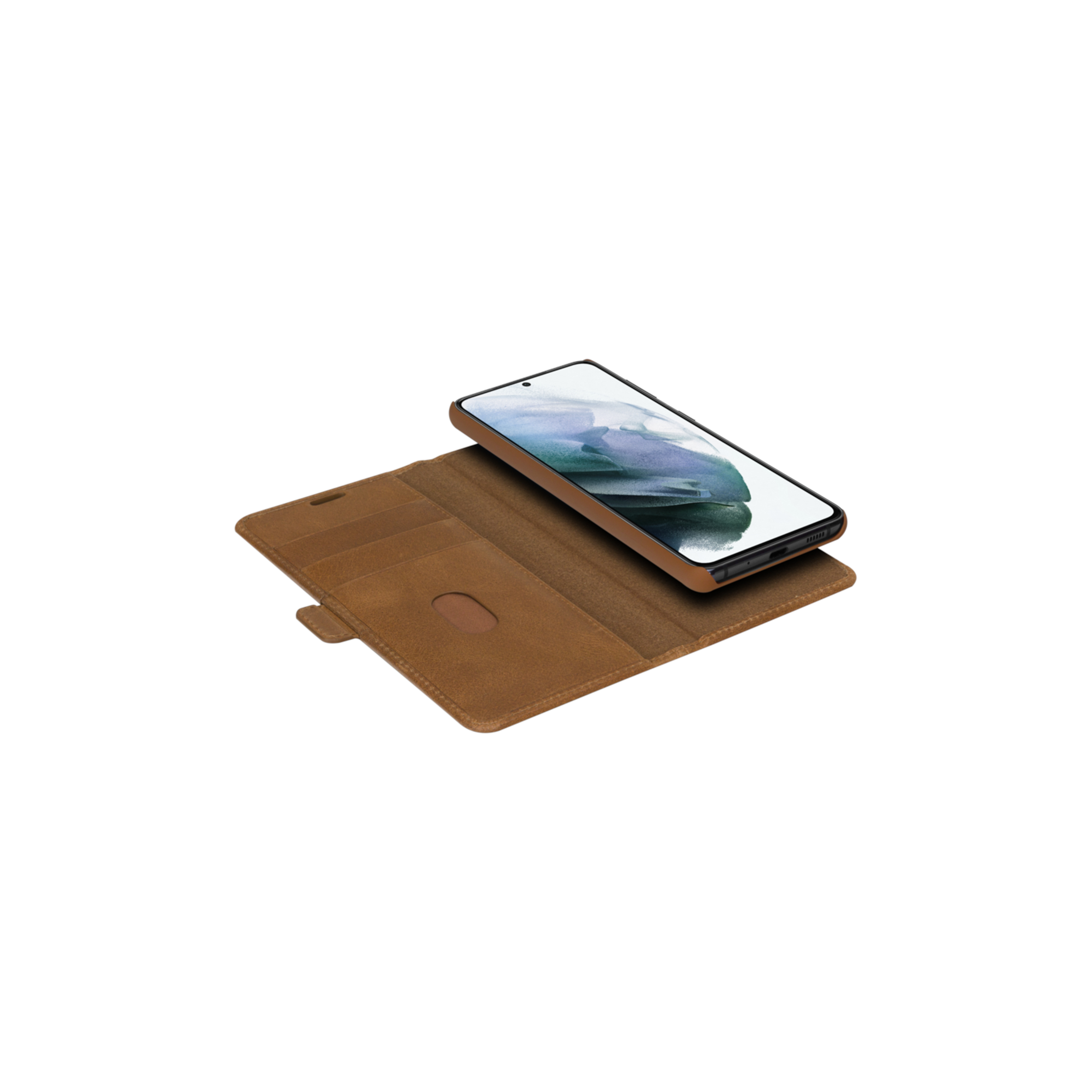 DBramante wallet with magnetic cover Lynge - tan - voor Sams