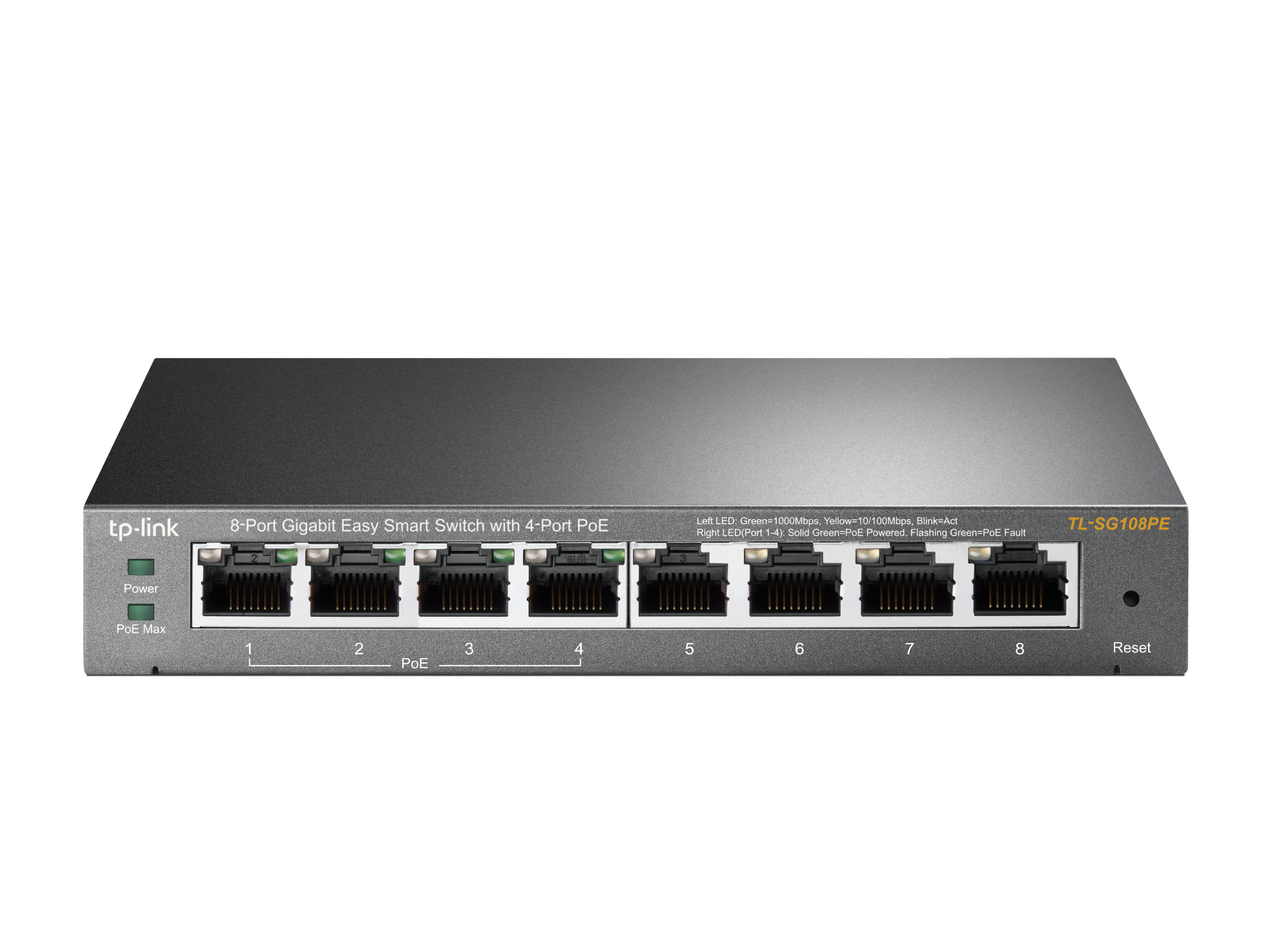 Switch TP-Link Easy Smart Switch 8-Port (4-Port PoE)