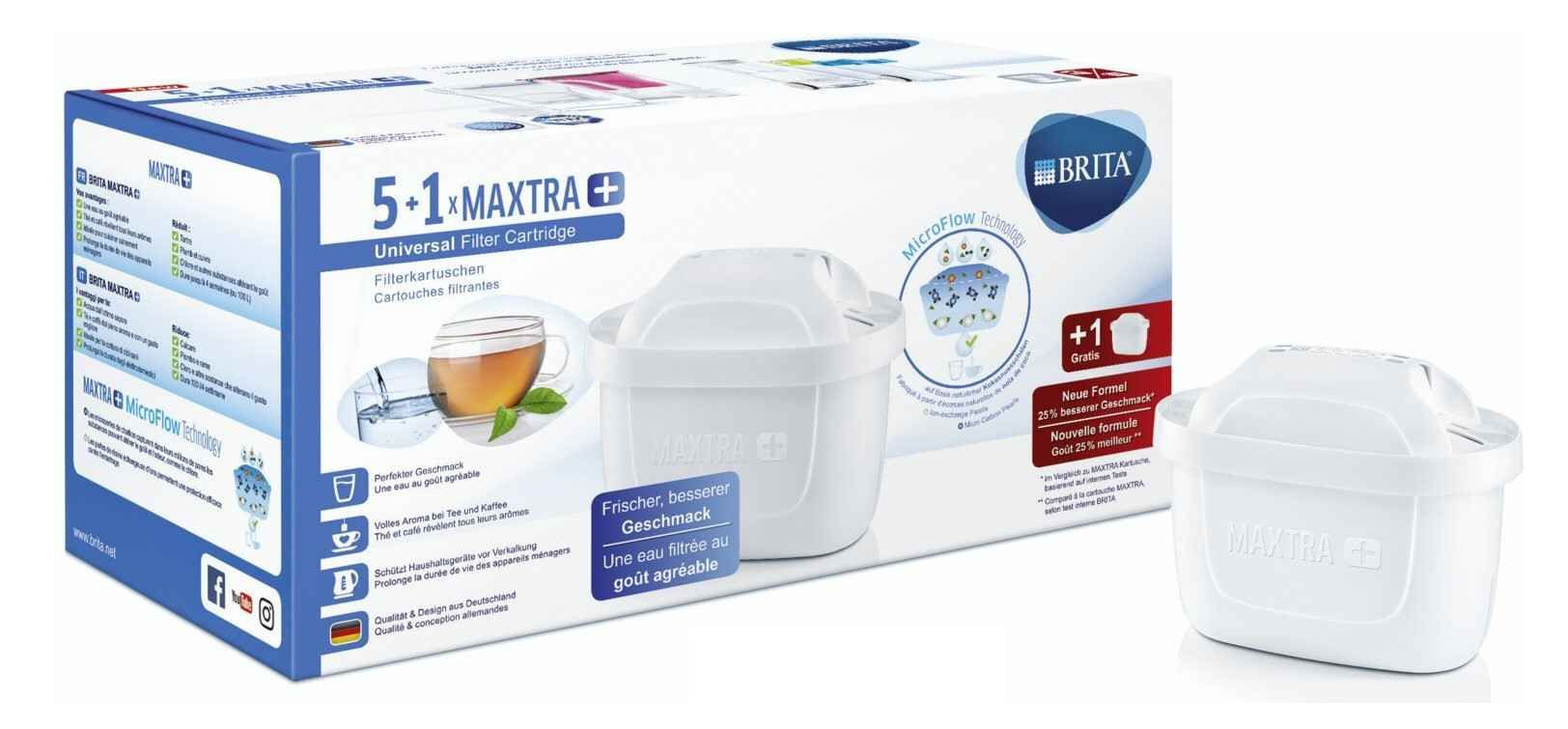 Waterfilter BRITA 1023126 Filter 6-pack Maxtra+ (5 + 1)