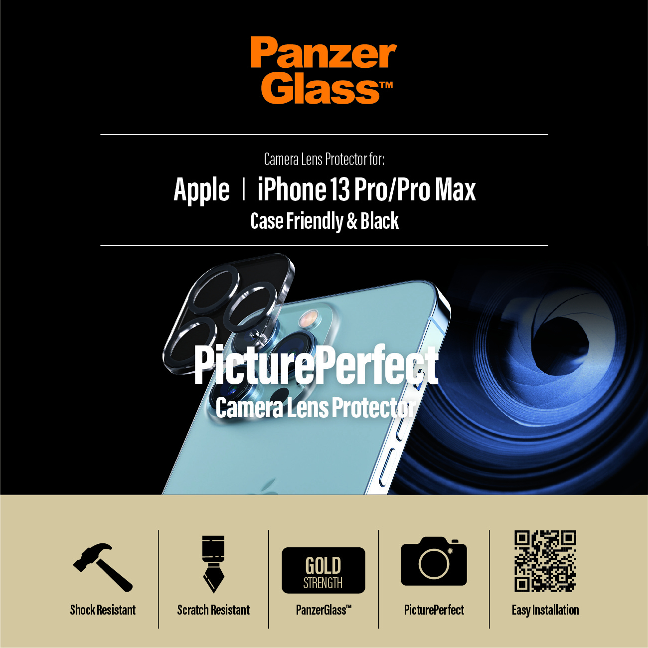 PANZERGLASS CAM PROTECT IPHONE 13 PRO