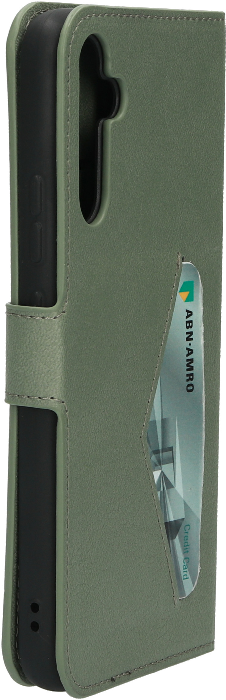 Mobiparts Classic Wallet coque de protection pour téléphones portables 16,8 cm (6.6") Étui avec portefeuille Vert