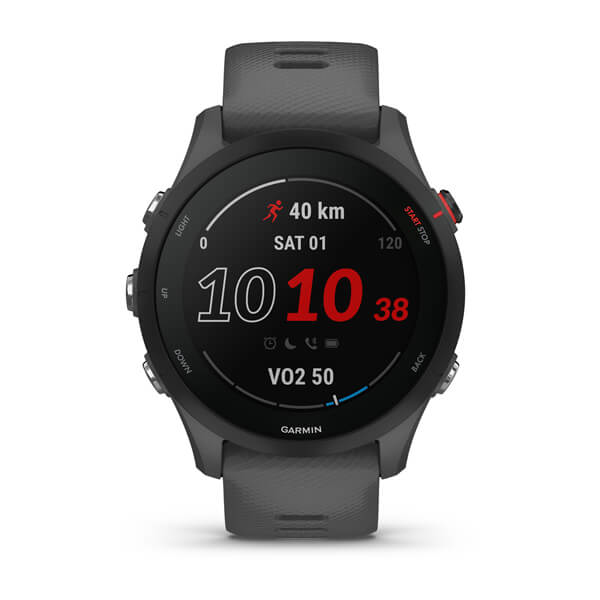 Sportwatch Garmin Forerunner 255 leigrijs/zwart