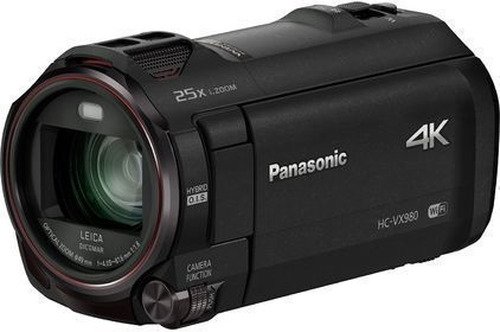 HD Camcorder Panasonic HC-VX980EF-K 4k Ultra Hd Wifi Black