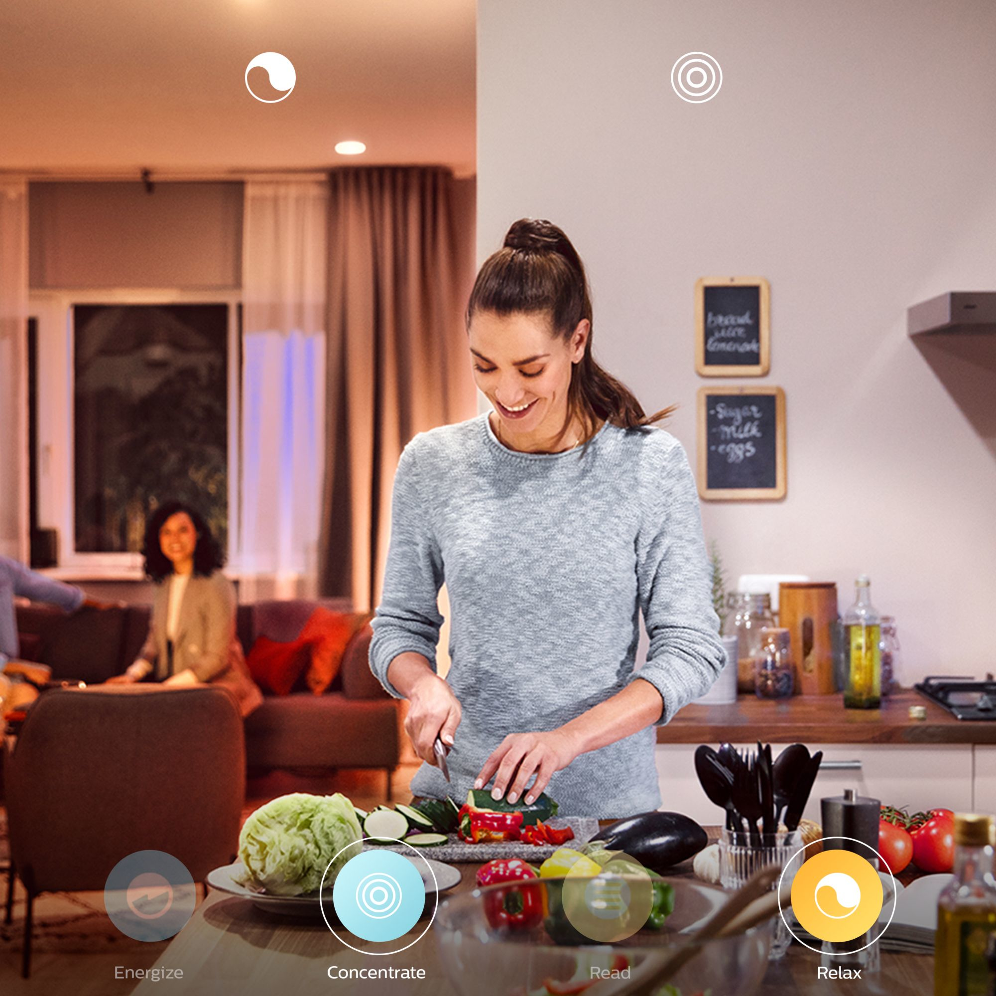 Lamp PHILIPS HUE White Color Ambiance E14