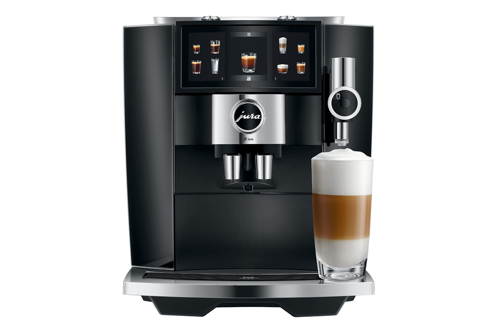 Espresso JURA 15561 J8 Twin Diamond Black (EA)