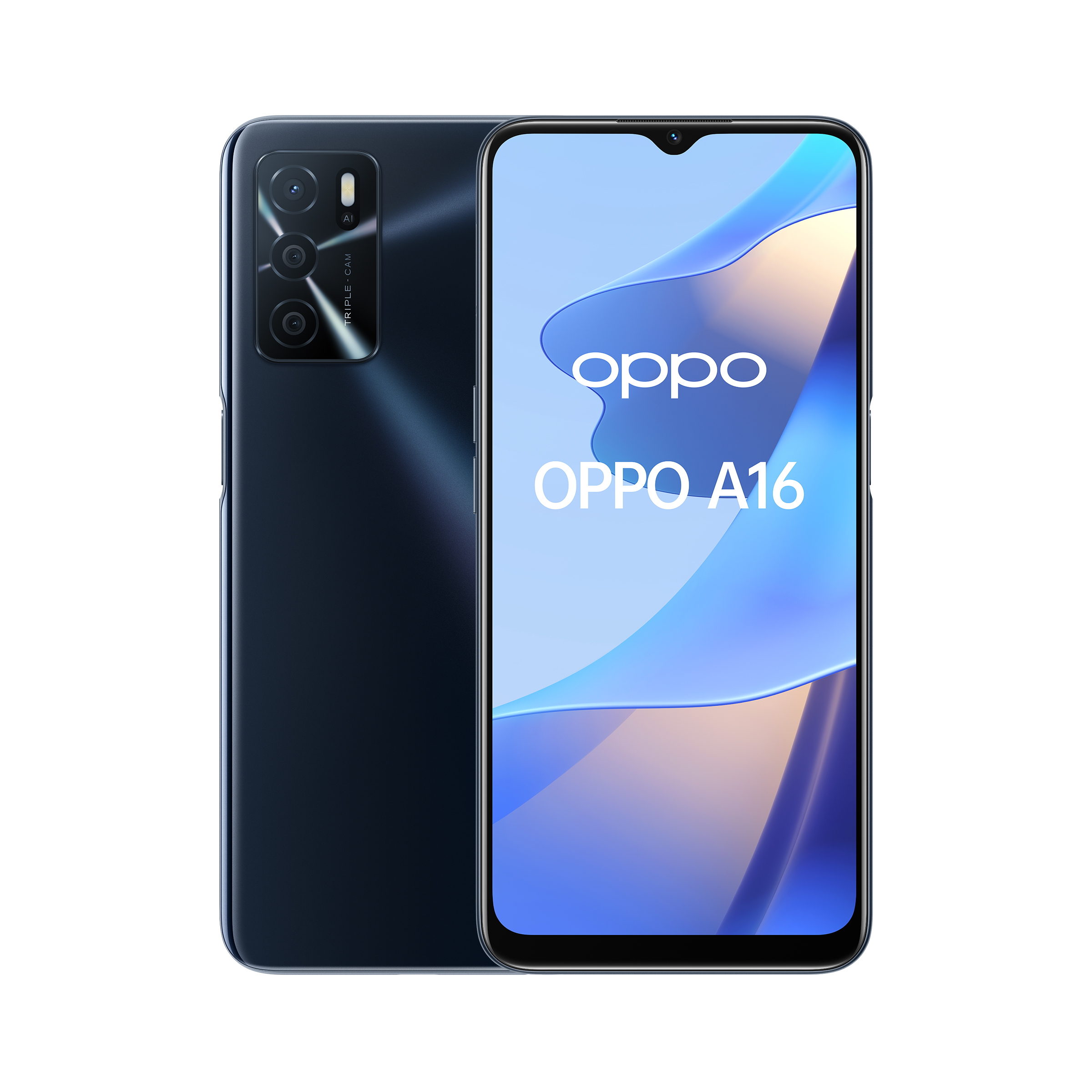 OPPO A16 CRYSTAL BLACK