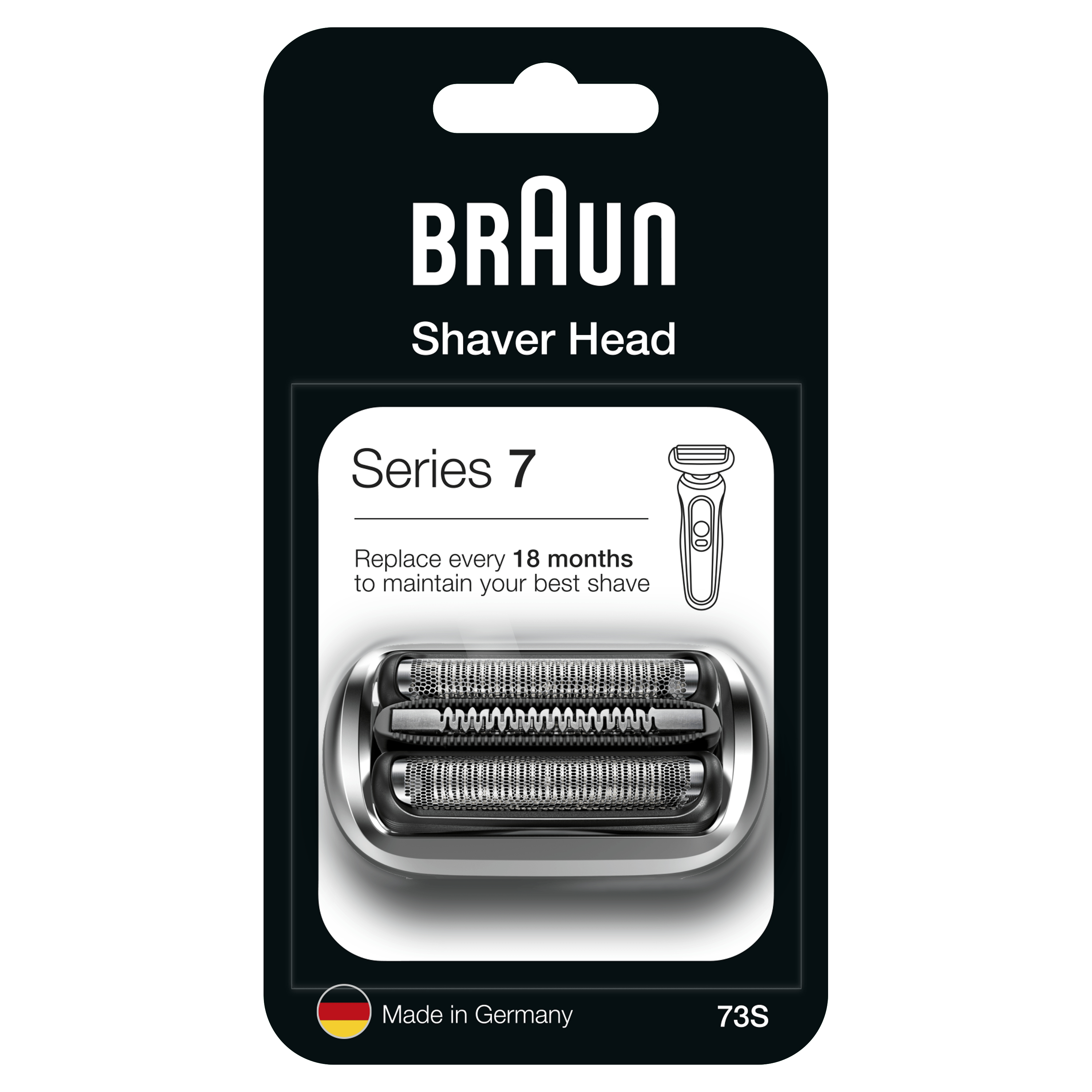 Scheerkop BRAUN 73S Series 7 / zilver