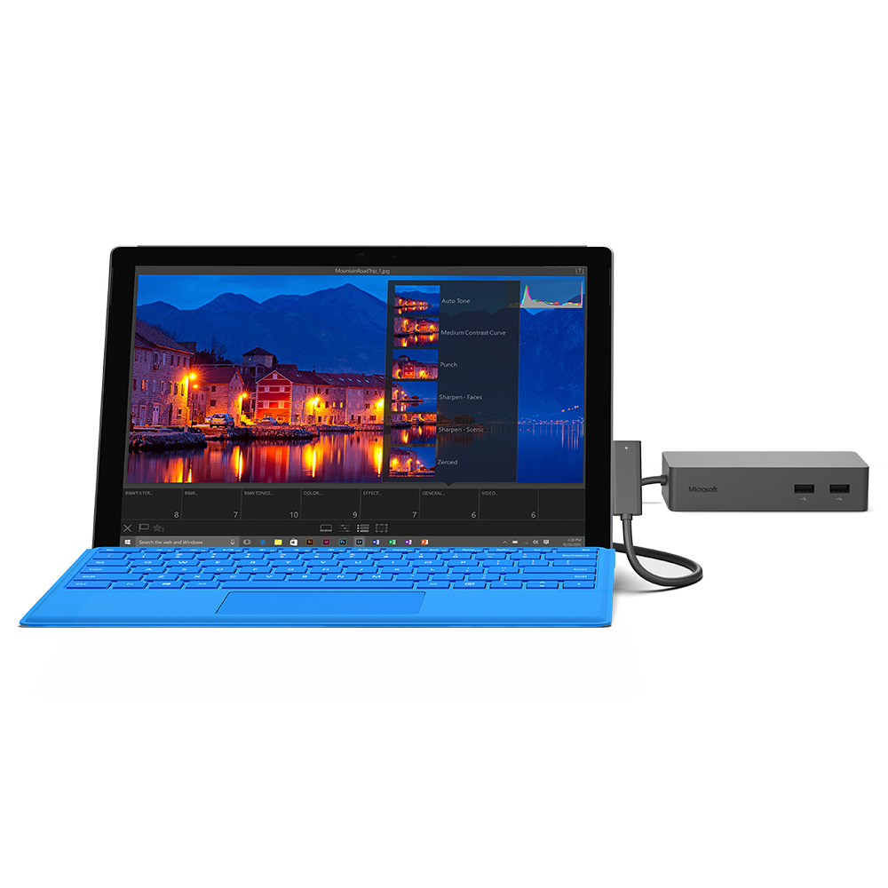 Microsoft PD9-00004 dockingstation voor mobiel apparaat Tablet Zwart