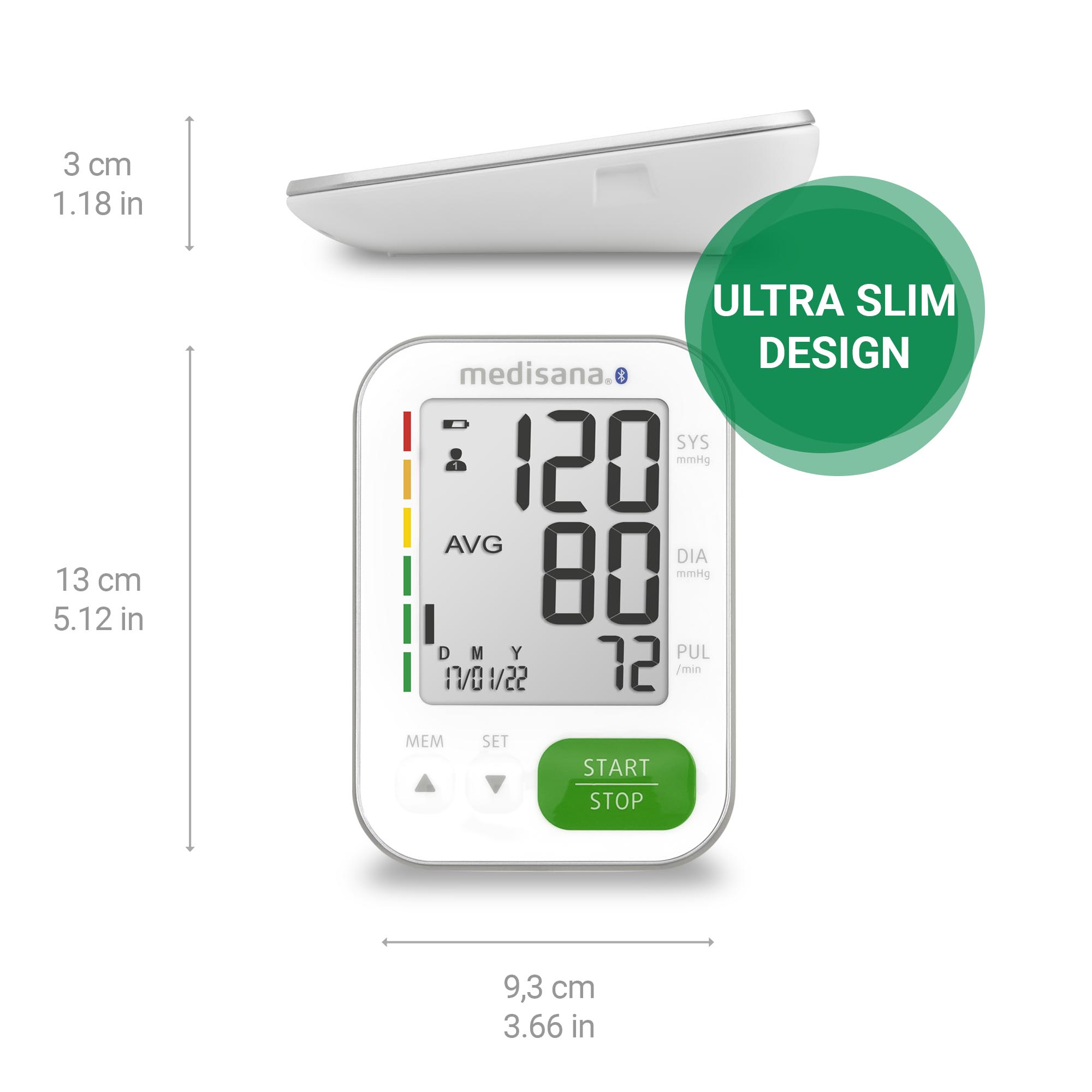 Medisana bovenarm bloeddrukmeter 51206