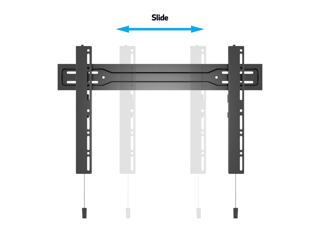 Multibrackets 5563 bevestiging voor signage-beeldschermen 2,54 m (100") Zwart