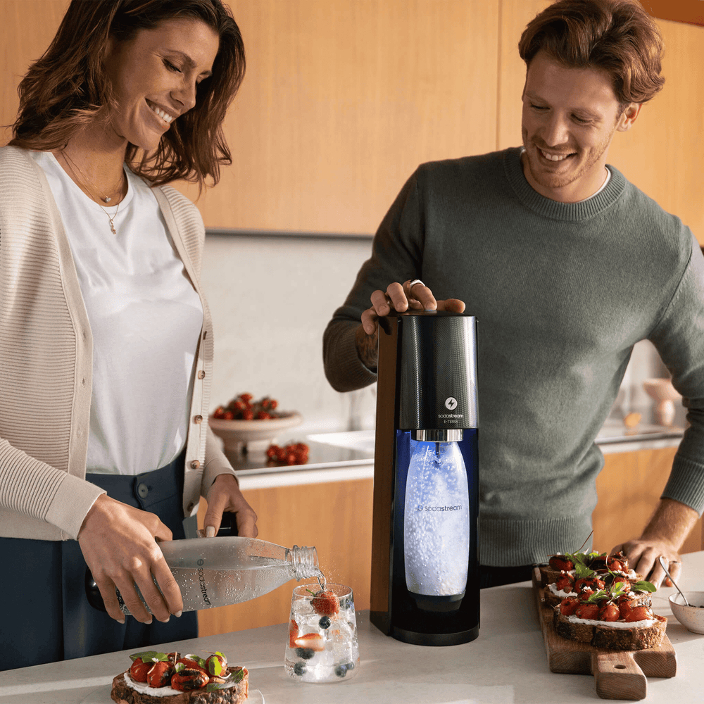 Frisdrankmaker SODASTREAM E-Terra Black