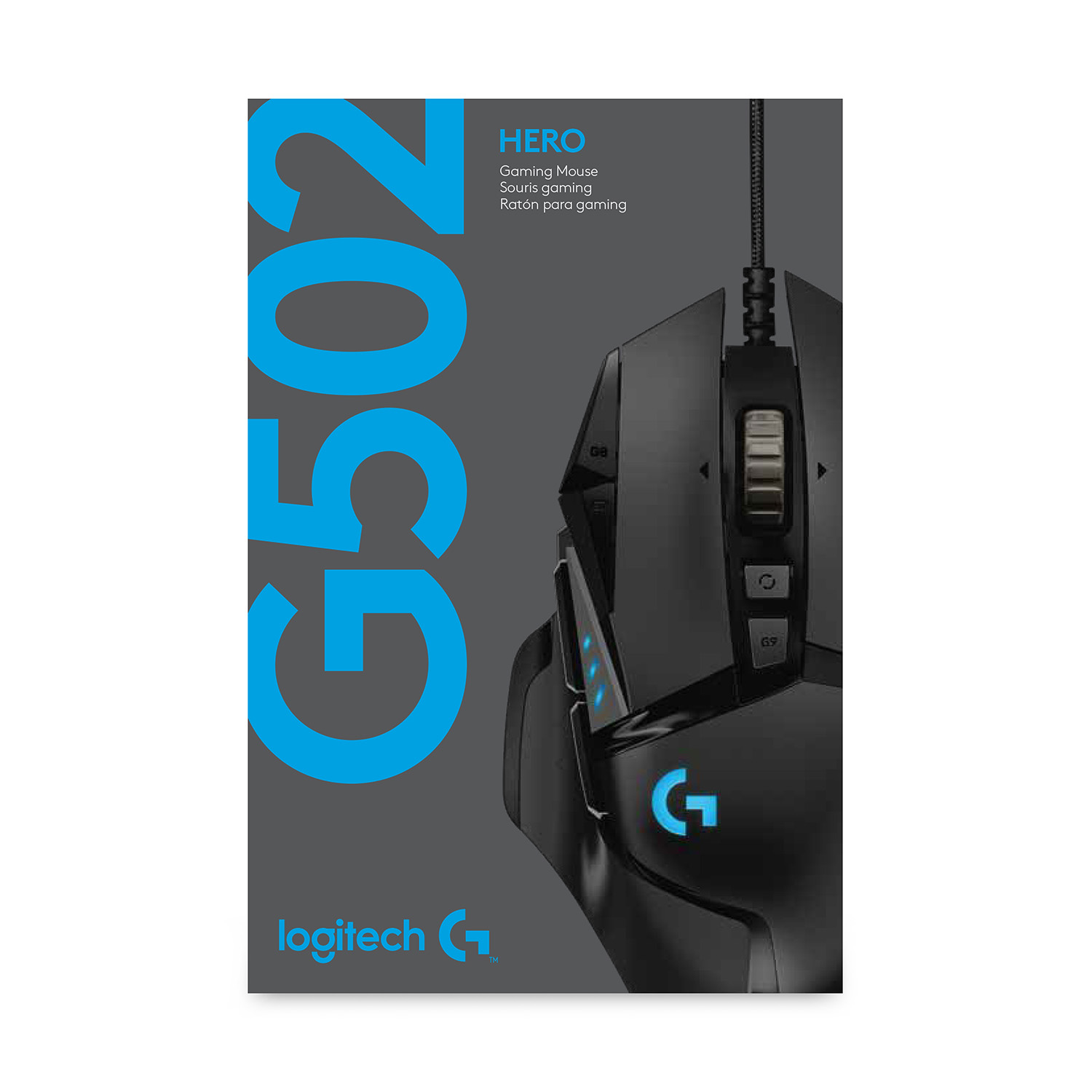 Muis Logitech G502 Hero