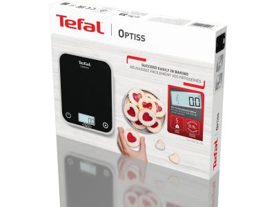 Keukenweegschaal TEFAL BC50U5V0 Optiss / Zwart