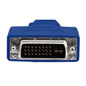 Hama Adapter DVI HDD Blauw