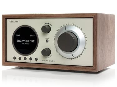 Tivoli Audio Model One+ Persoonlijk Analoog & digitaal Beige, Zilver, Walnoot