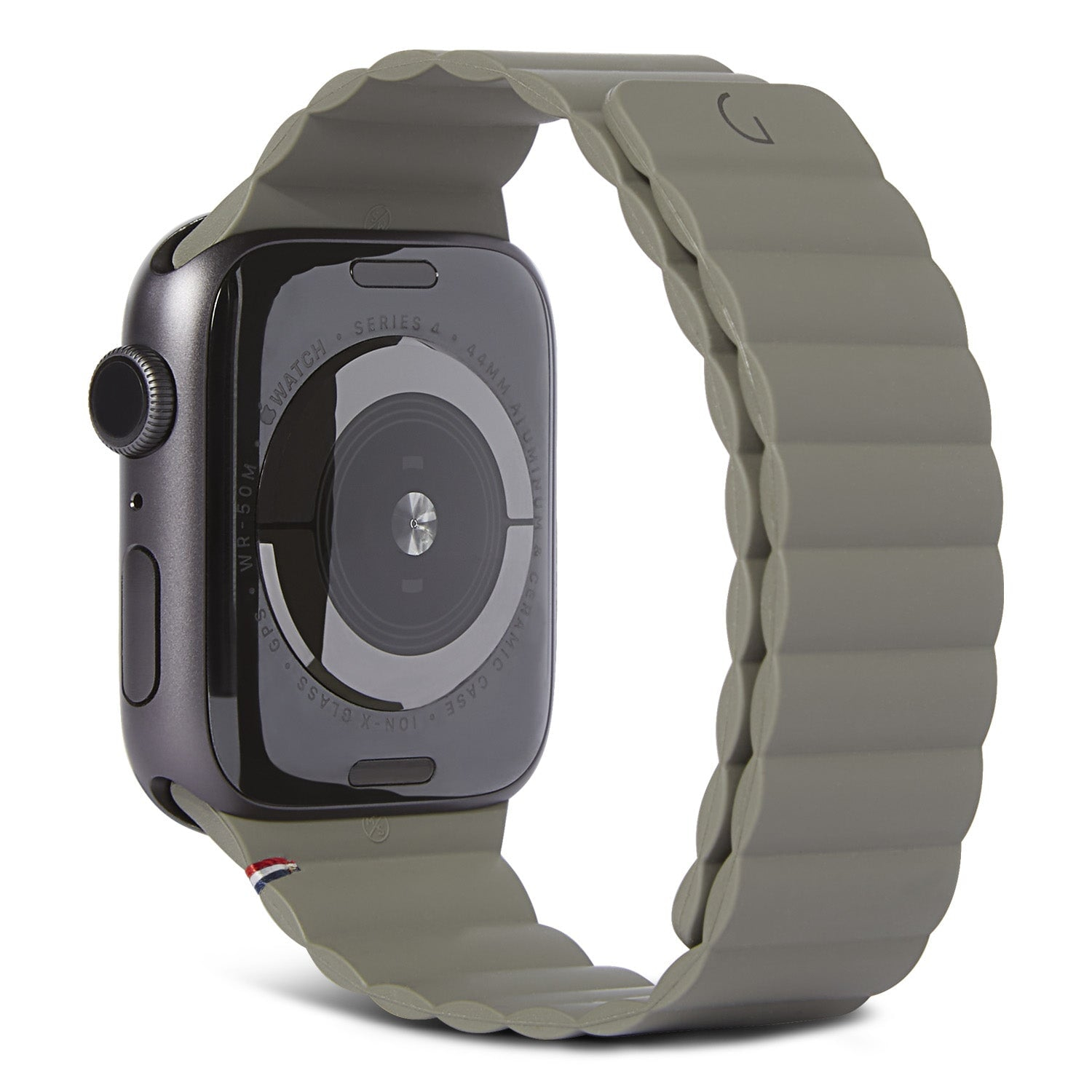 Decoded Apple Watch 42/44/45mm Silicone Magnetic Strap Olive