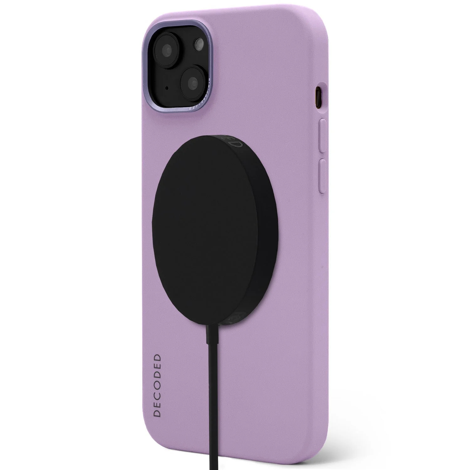 Tas DECODED Silicone Backcover iPhone 14 Plus Lavender