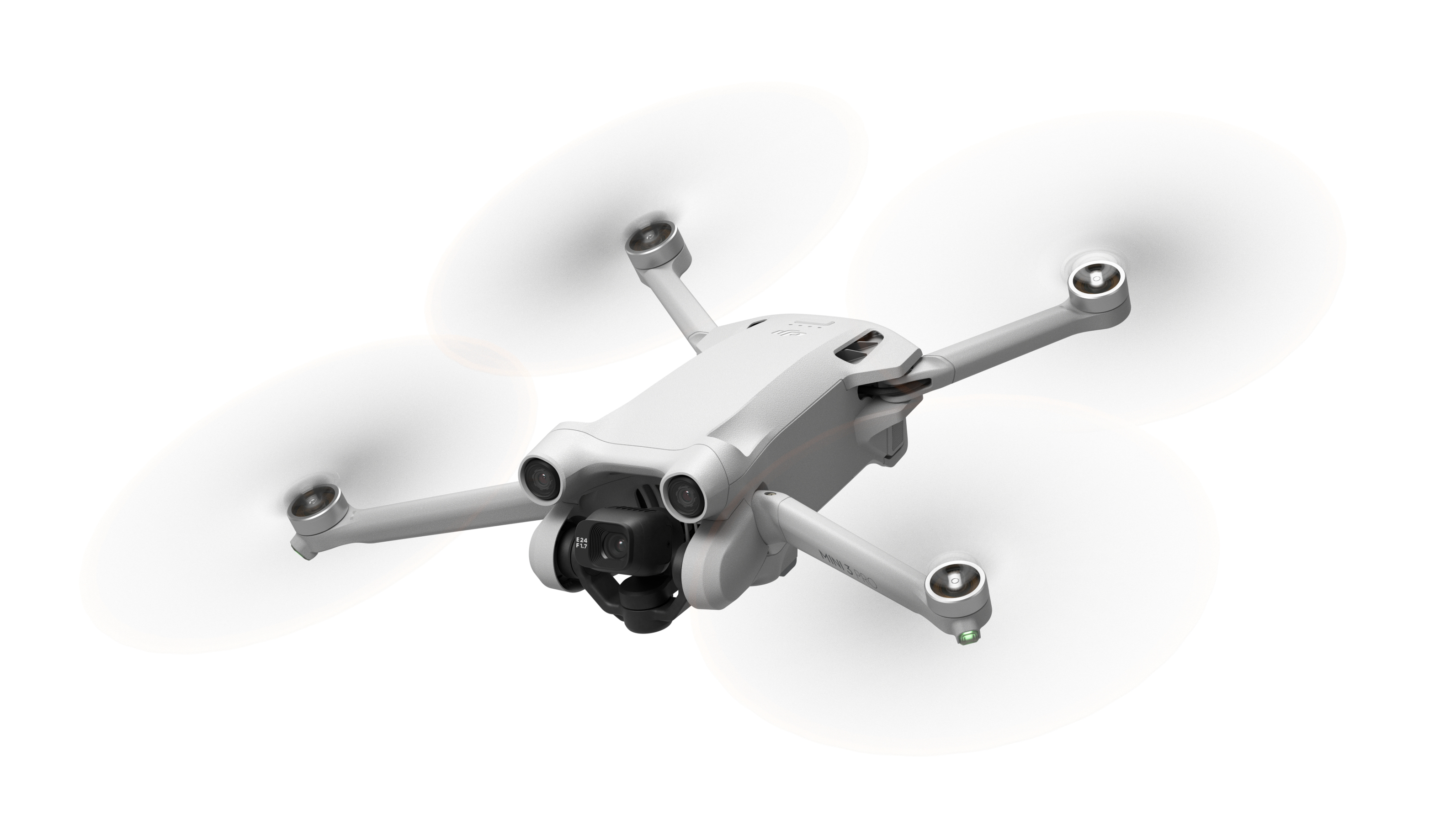 DJI Mini 3 Pro (RC-N1) 4 rotors Octocopter 48 MP 3840 x 2160 pixels 2453 mAh Noir, Blanc