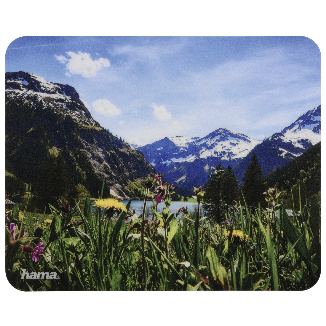 Hama Tapis de souris Paysage, présentoir de 16 unités