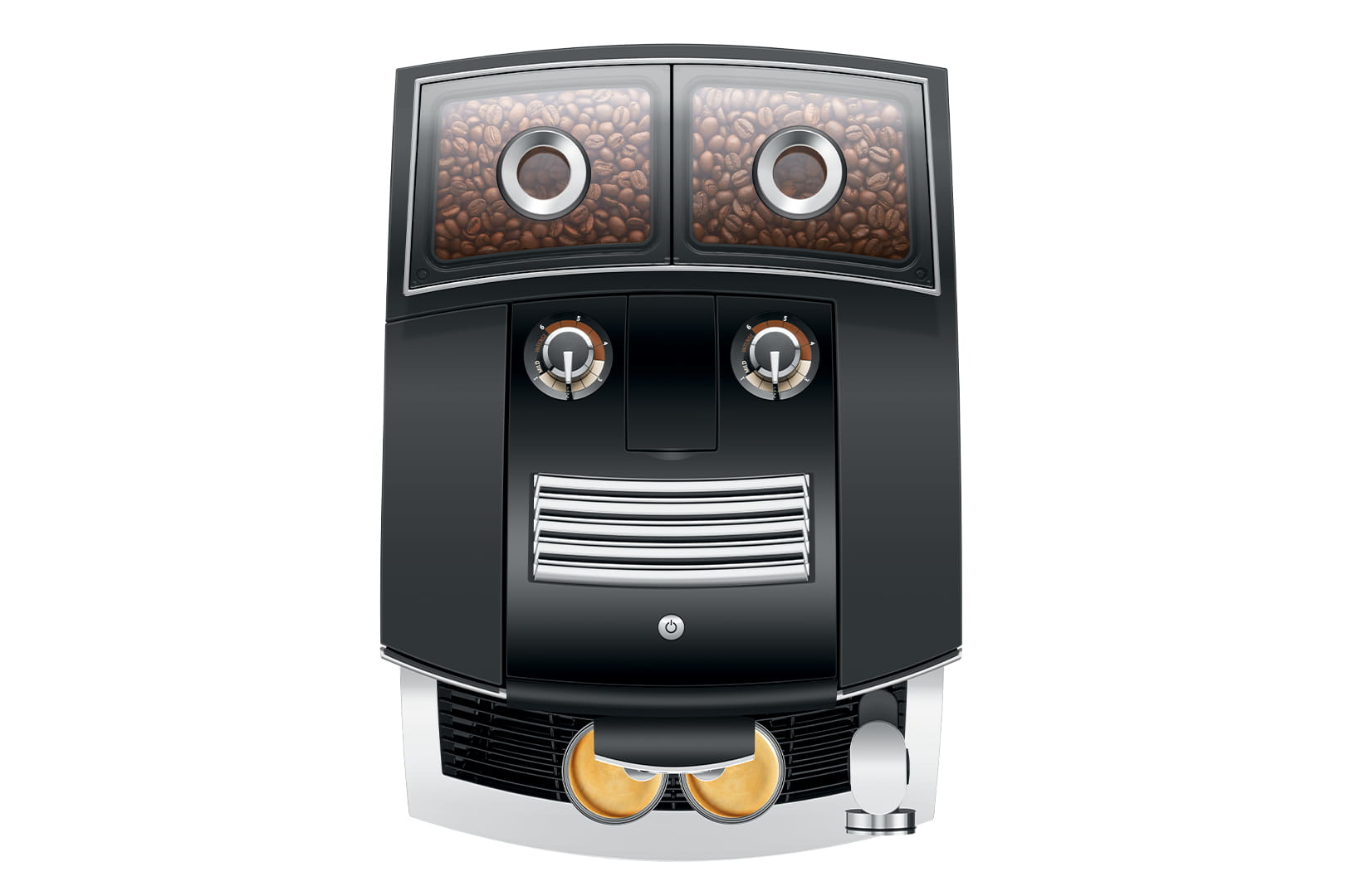 Espresso JURA 15561 J8 Twin Diamond Black (EA)