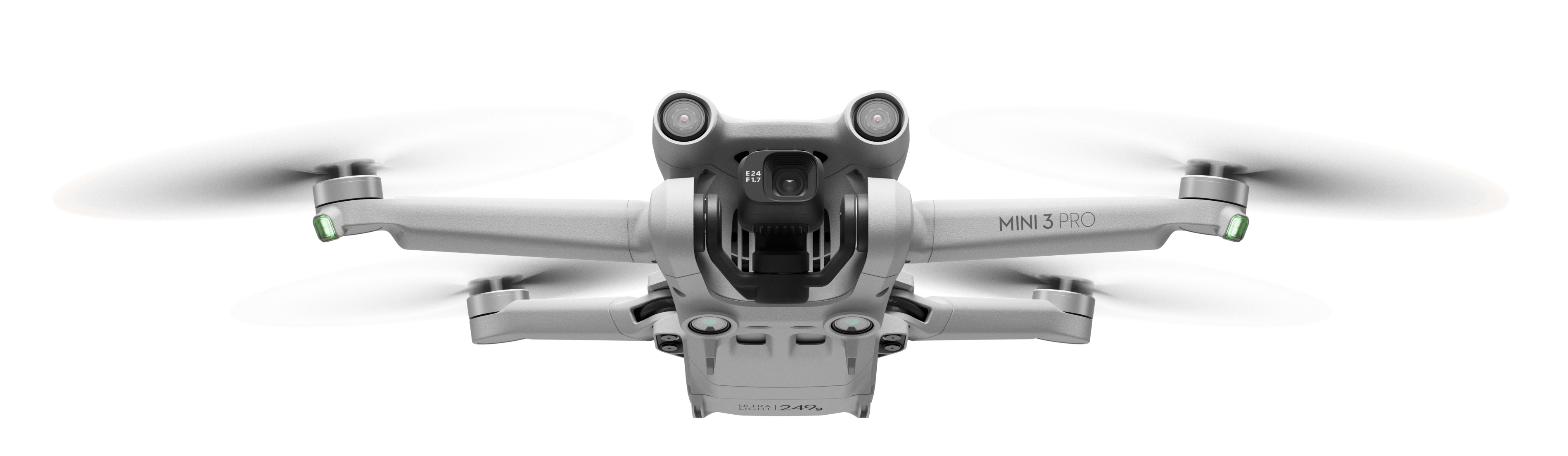 DJI Mini 3 Pro (RC RM330) 4 rotors Quadcoptère 48 MP 3840 x 2160 pixels 2453 mAh Noir, Blanc