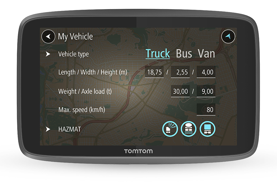 GPS Tom Tom TT-GO6250-TRUCK