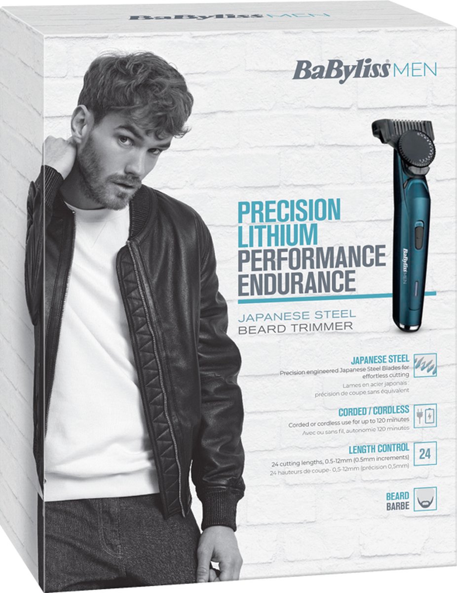 Baardtrimmer BABYLISS AT890E Japanese Steel