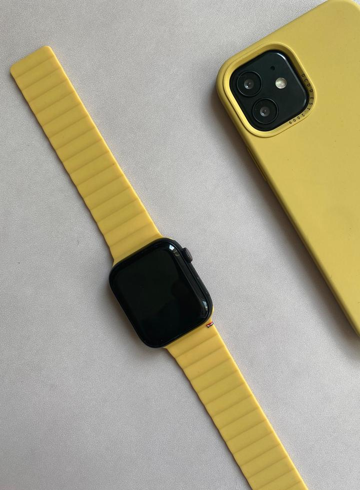 Decoded Apple Watch 42/44/45mm silicone magnetic strap sun