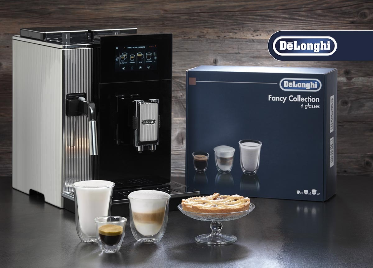 De’Longhi DLKC302 koffieglas Doorschijnend 6 stuk(s)