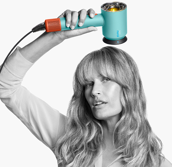 Haardroger DYSON 515276-01 Supersonic HD07 Nural blauw / oranje