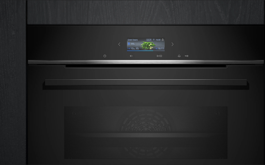 Siemens iQ700 HB734GBB1 oven 71 l 3600 W A+ Zwart