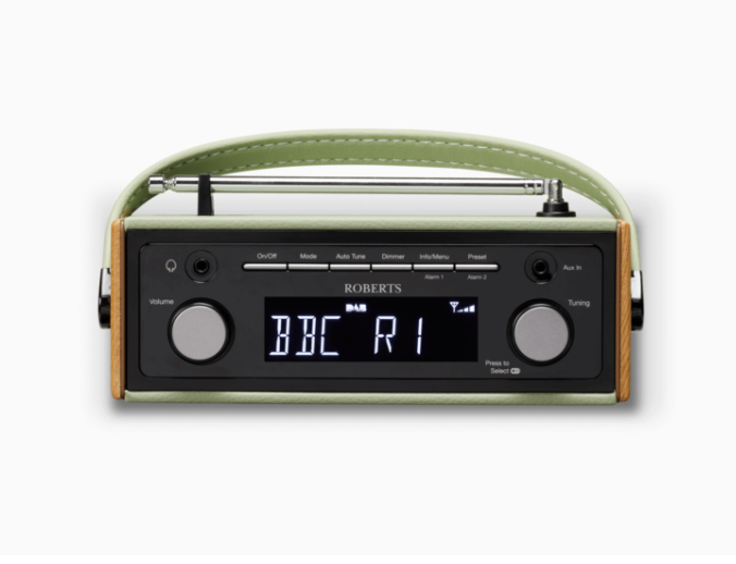 DAB+ radio Roberts Rambler BT Pastel Green