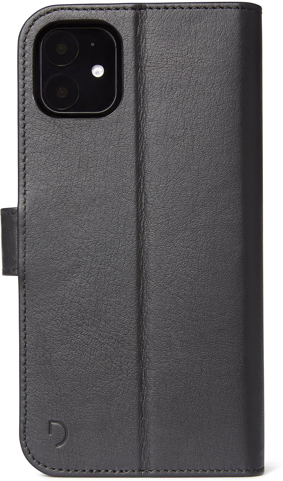 Tas DECODED D9IPOXIRDW2BK Leather 2in1 Wal Iphone XI Zwart