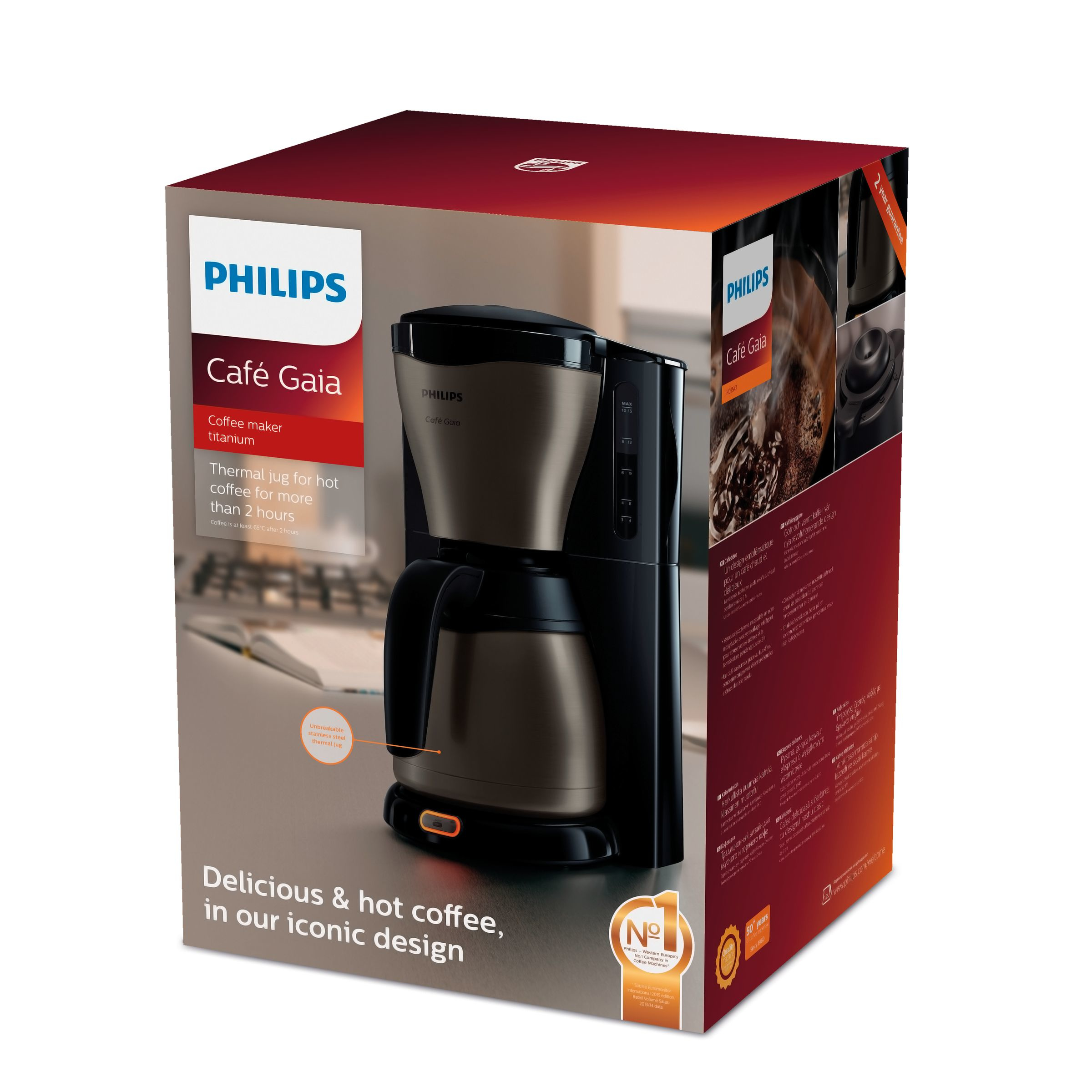 Philips koffiezet thermos HD7547/80