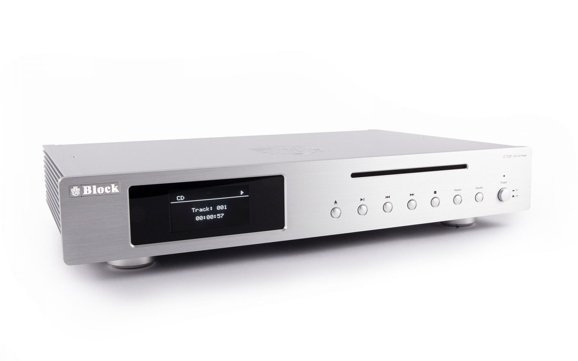 Block high-end-cd-player c-120 silver