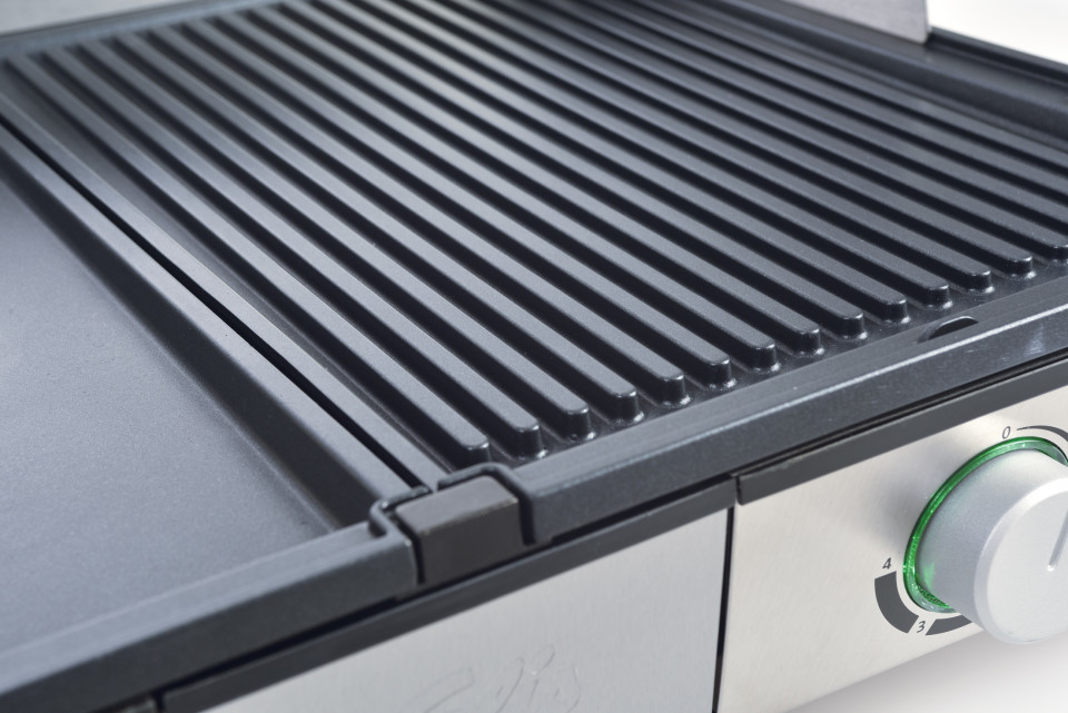 Sanyo Deli Grill Tafelblad Electrisch Zwart, Zilver 2200 W