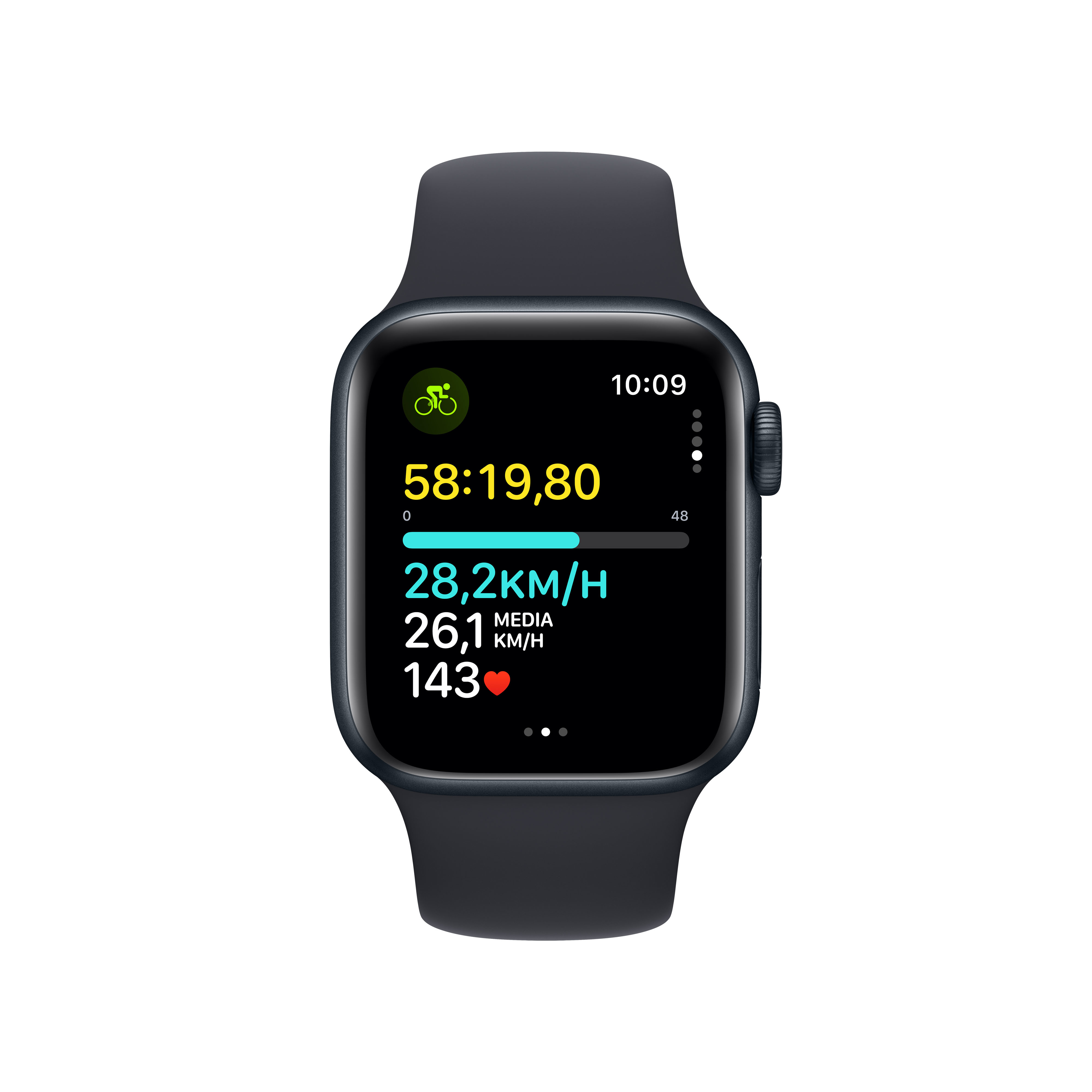 APPLE Watch SE Midnight 2023 40mm Midnight Sport Band