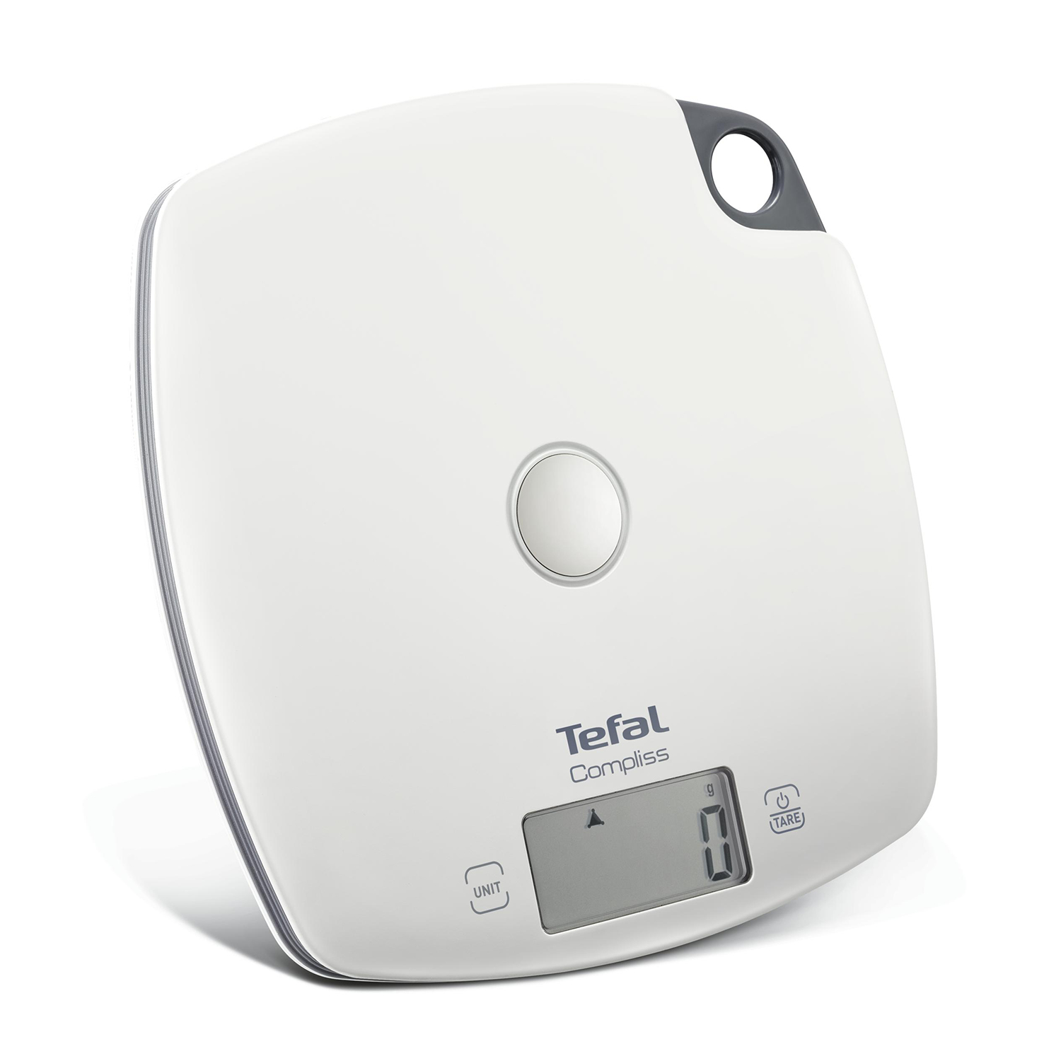 Tefal Compliss Blanc Comptoir Carré Balance de ménage électronique