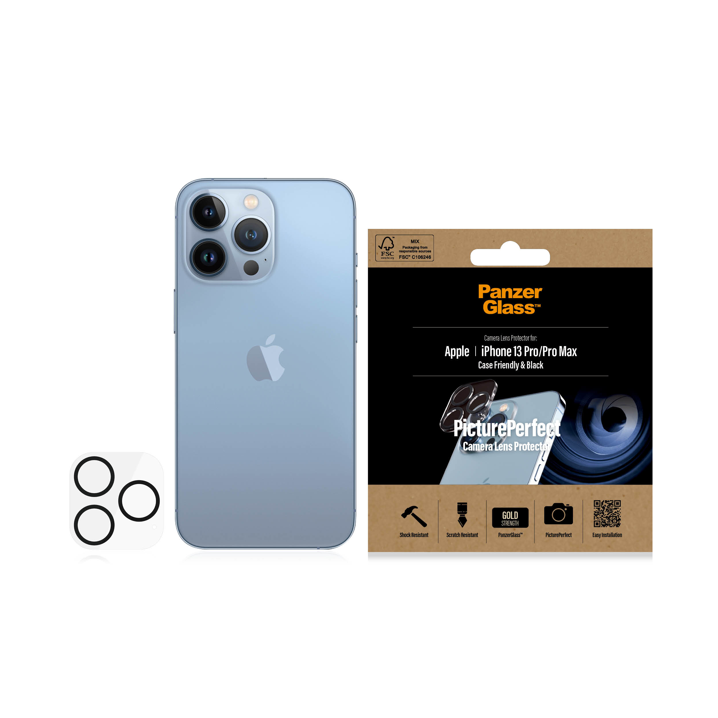 PANZERGLASS CAM PROTECT IPHONE 13 PRO