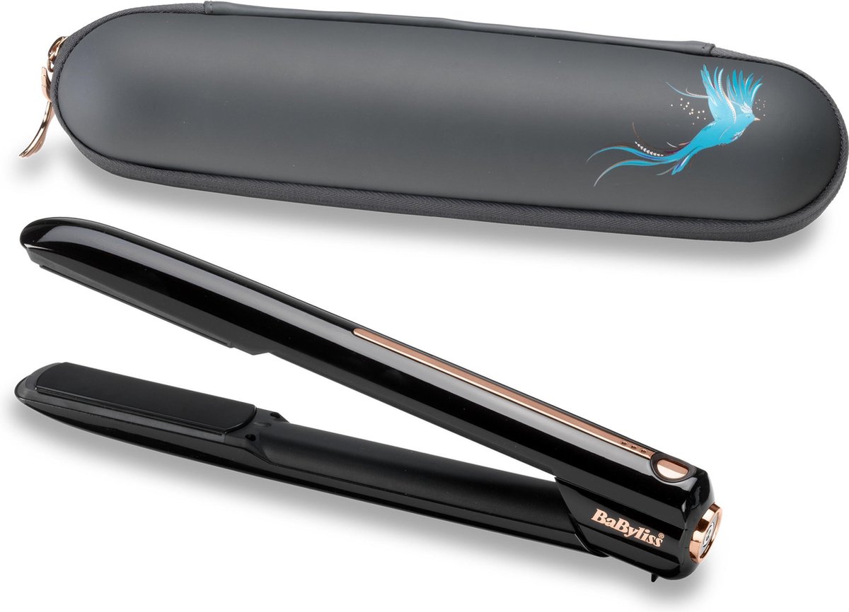 Draadloze Stijltang BABYLISS 9000RU Zwart