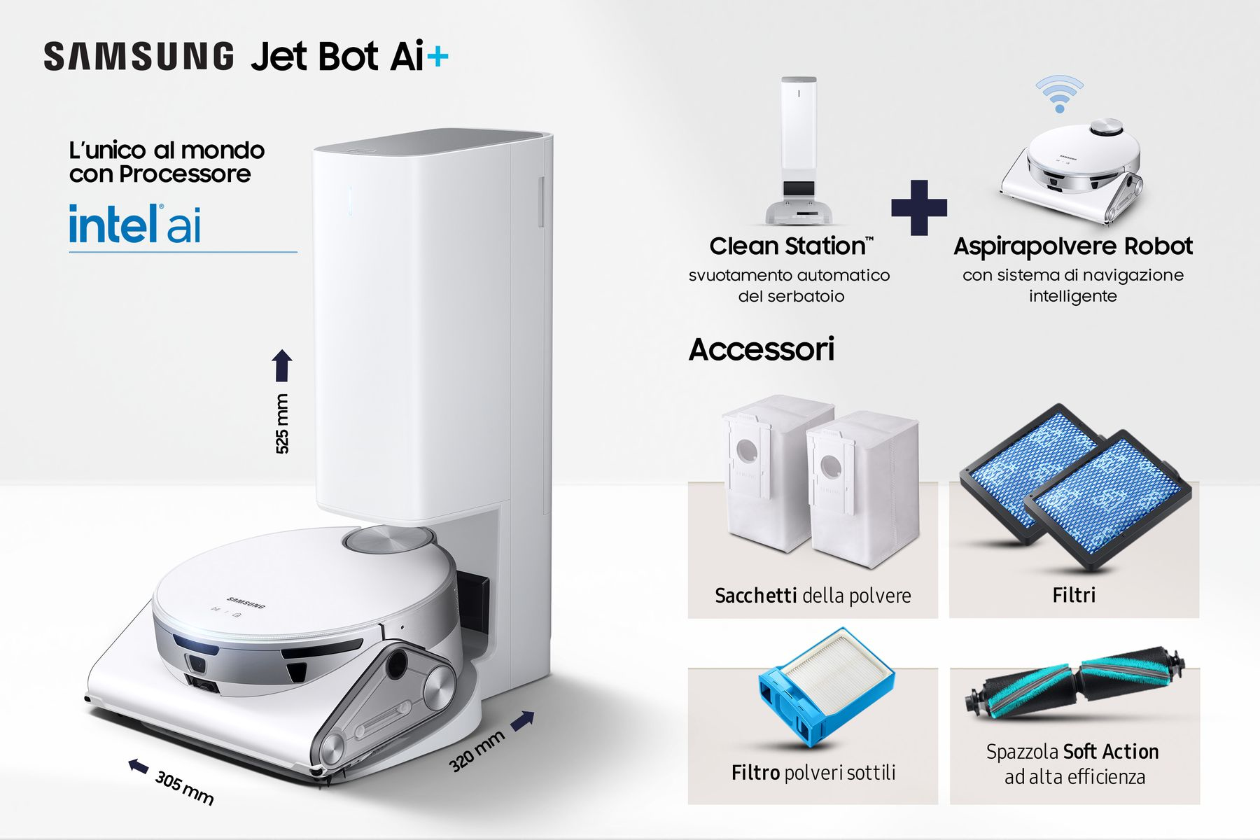 Samsung robotstofzuiger VR50T95735WWA