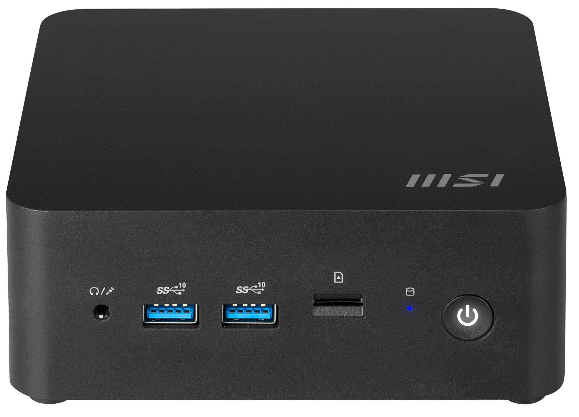 MSI Cubi NUC 1M-001EU Intel Core 7 150U 16 GB DDR5-SDRAM 1 TB SSD Windows 11 Pro 0.84L sized PC Mini PC barebone Zwart