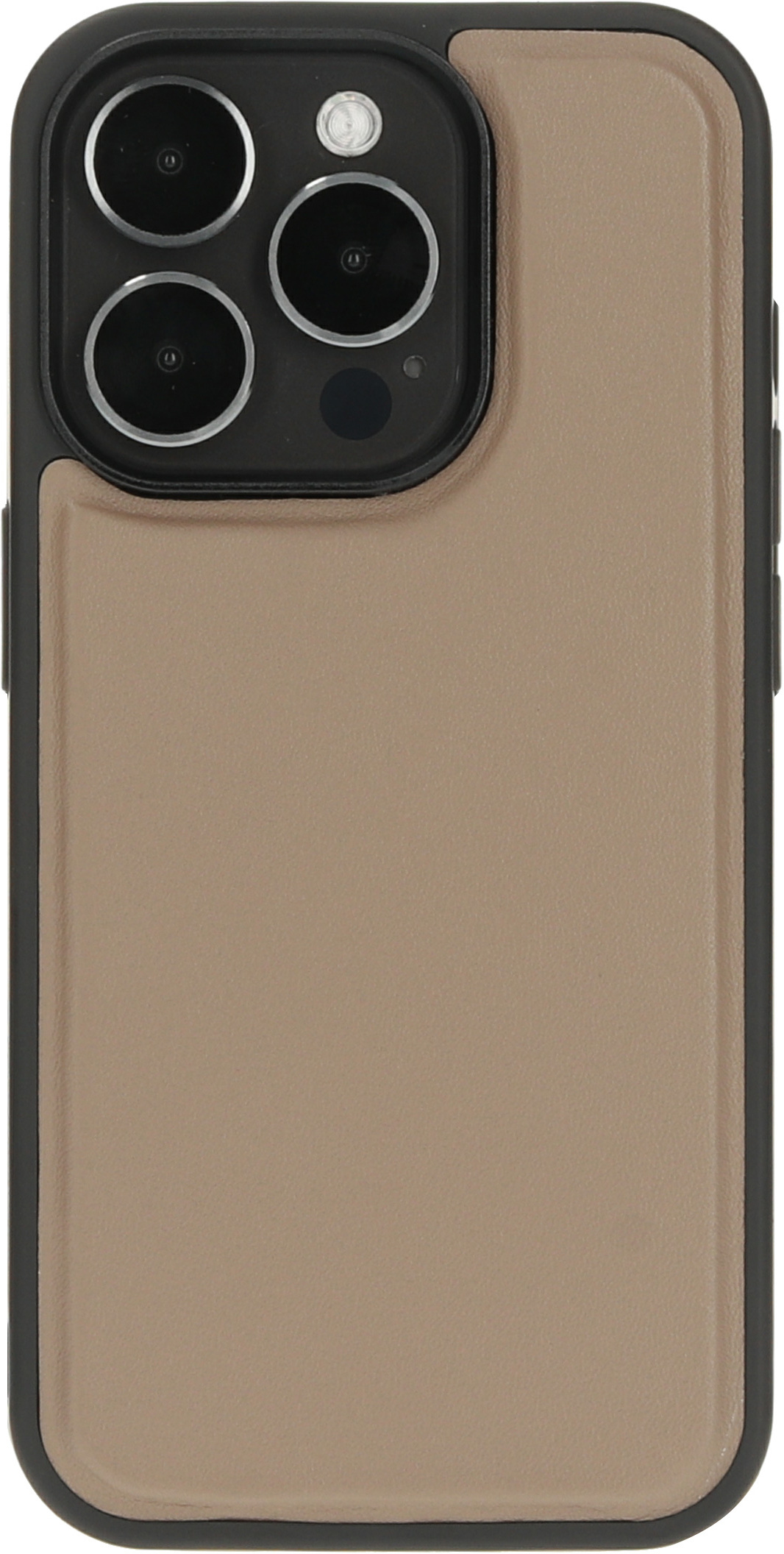 Mobiparts Leather 2 in1 Wallet Case iPhone 15 Pro Taupe