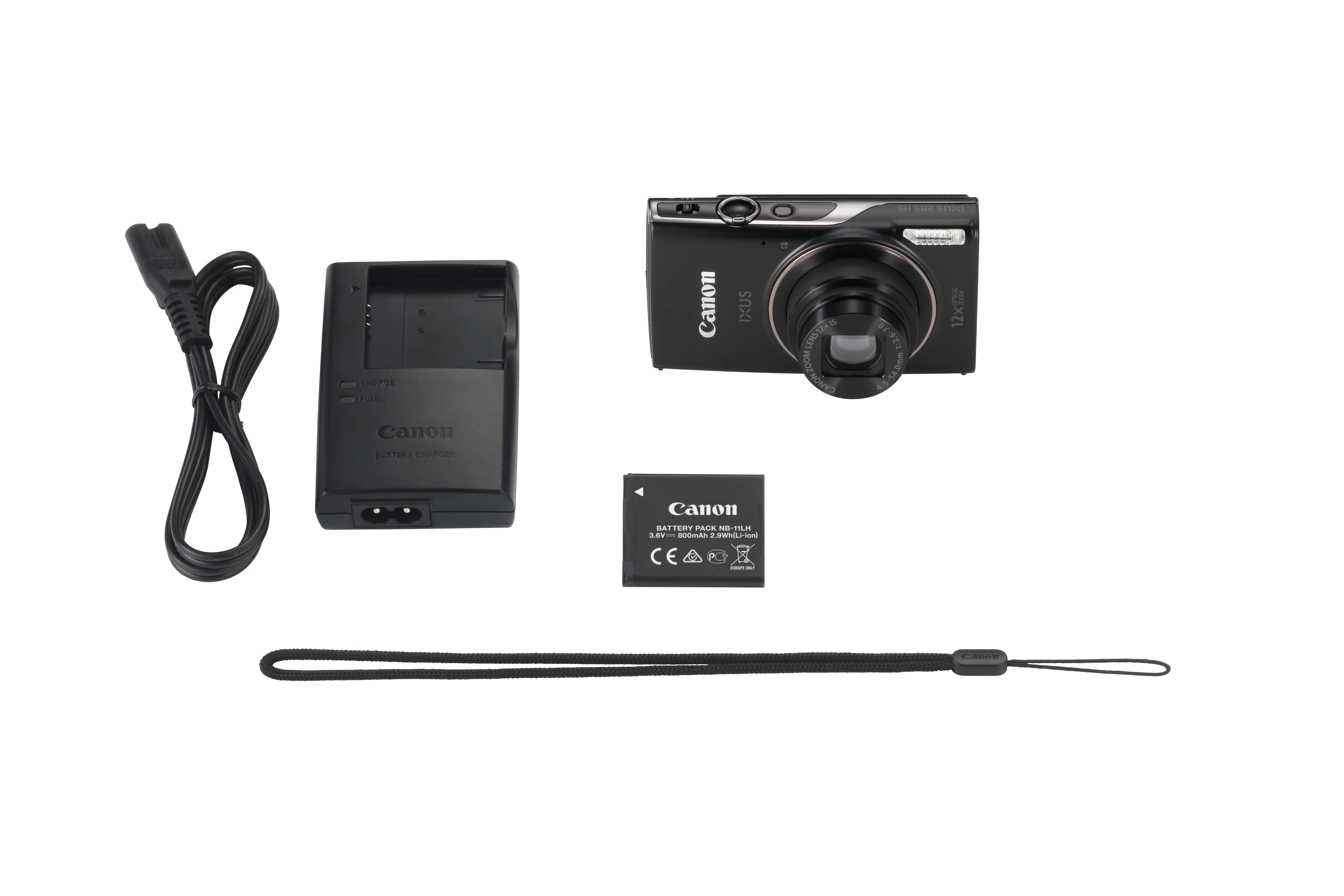 Compact Camera CANON Ixus 285 Black Essentials Kit