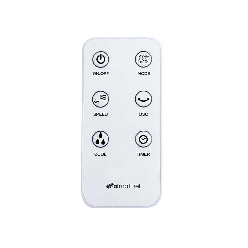 Air Naturel Polair Climatiseur portatif 4 L 60 dB Blanc