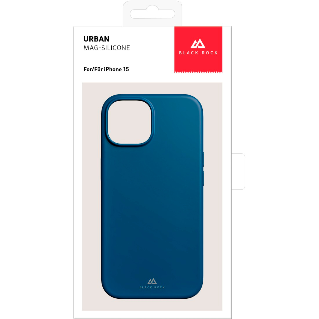 Cover Black Rock 221260 Urban CaseiPhone 15 navy blauw