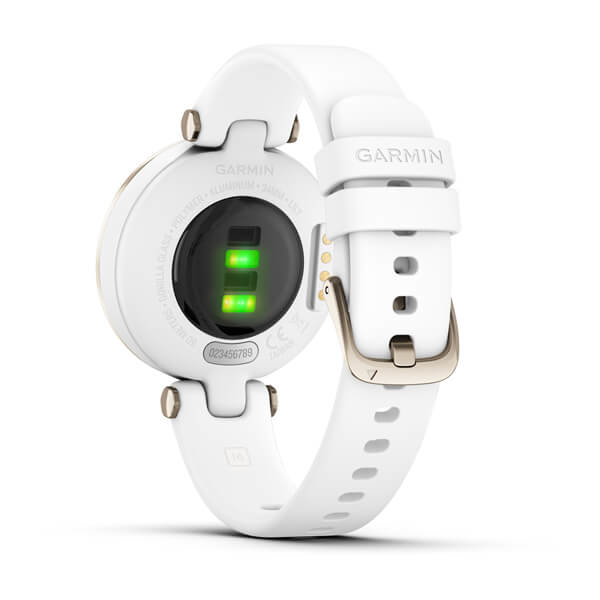 GARMIN LILY CREAMGOLD/WHITE SILICONE