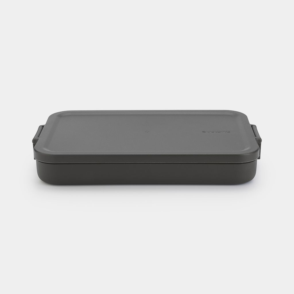 Lunchbox Plat BRABANTIA Make&Take Dark Grey