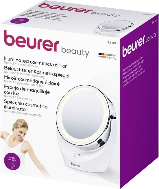 Beurer miroir cosmetique LED BS55