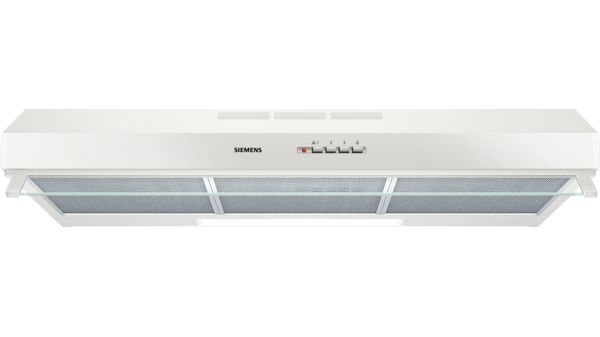 Siemens iQ300 LU93LCC20 afzuigkap Muurmontage Wit 350 m³/uur D